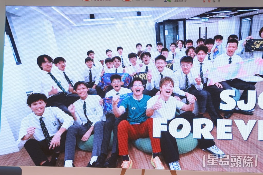 方力申支持學弟。