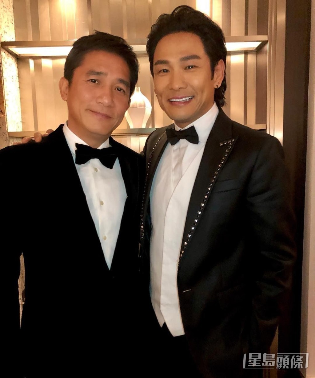 杜德偉、梁朝偉好老友。 杜德偉、梁朝偉好老友。