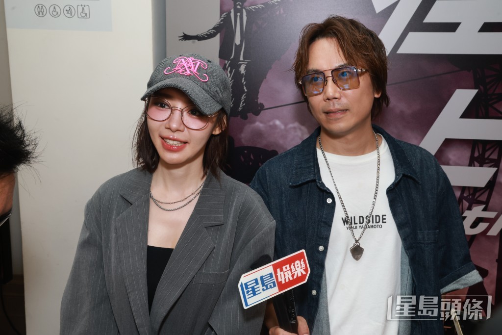 林明禎分享趙善恆新婚喜悅。