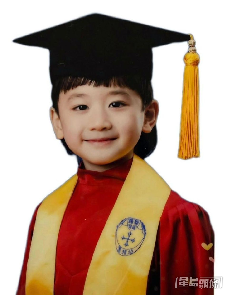 陳山聰近6歲兒子Jaco已完成幼稚園階段。