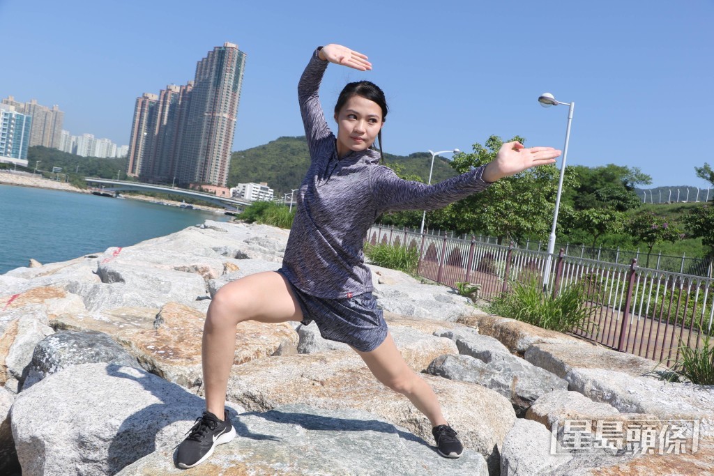 TVB女星、武術指導何佩珉 TVB女星、武術指導何佩珉