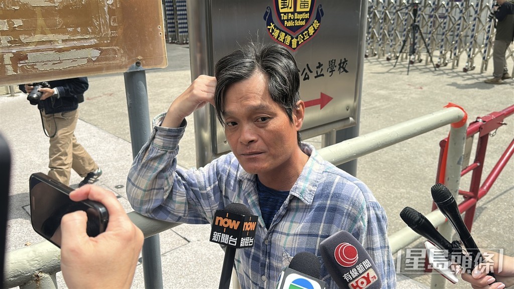 有到宏福苑開工的工友直言相關安排可以接受,「都係要咁做㗎喇」。劉漢權攝 有到宏福苑開工的工友直言相關安排可以接受,「都係要咁做㗎喇」。劉漢權攝