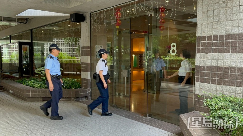 警員到場調查。