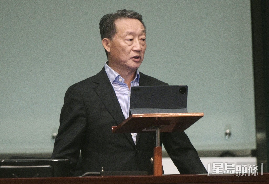 林新強關注政府有否政策以便利企業。資料圖片 林新強關注政府有否政策以便利企業。資料圖片