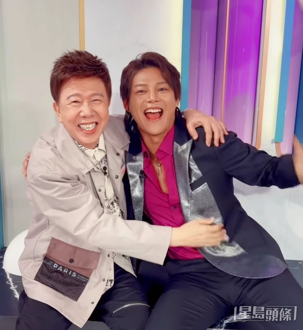 尹光同年輕藝人好玩得埋。 尹光同年輕藝人好玩得埋。