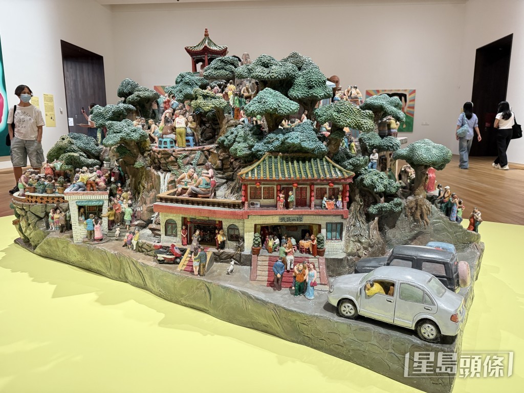 李占洋《南山餐館》。 李占洋《南山餐館》。