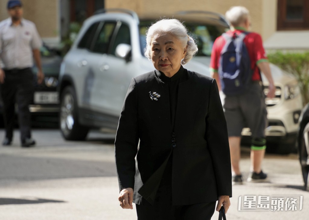 前律政司司长梁爱诗。苏正谦摄