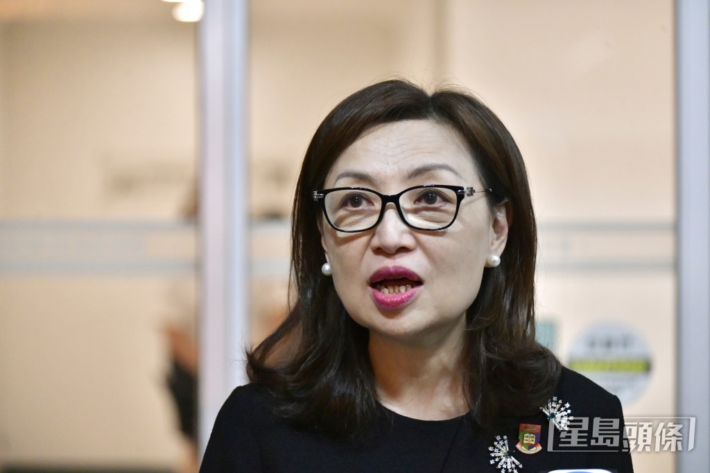 港大校委會主席王沛詩。陳極彰攝 港大校委會主席王沛詩。陳極彰攝