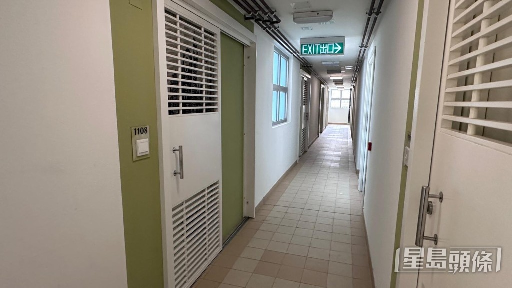 死者偕女兒住粉嶺一公屋單位。梁國峰攝