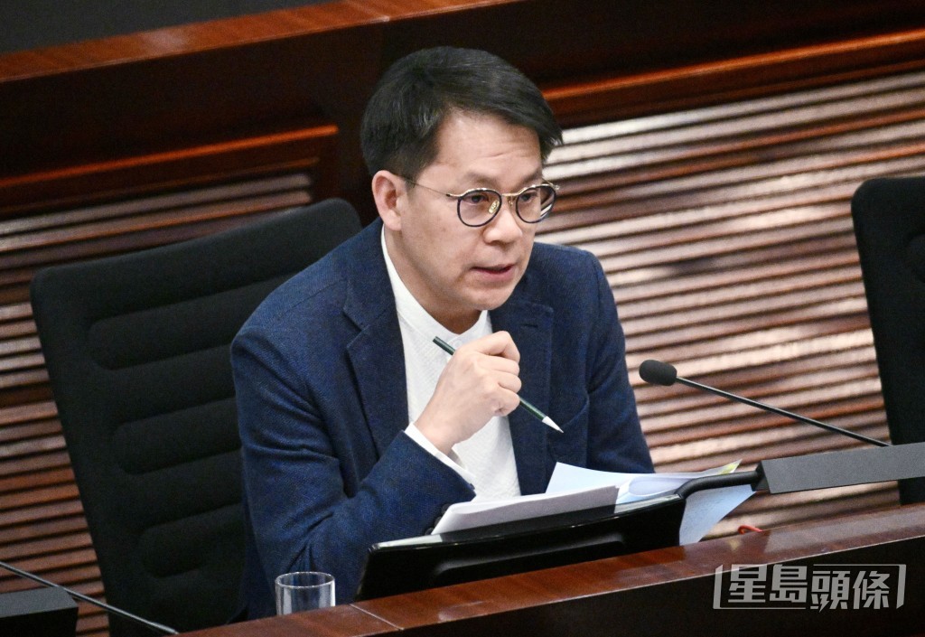 民建聯主席陳克勤。 民建聯主席陳克勤。