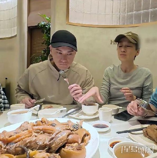 朱敏瀚食非常刁鑽內臟食材忍住冇嘔。