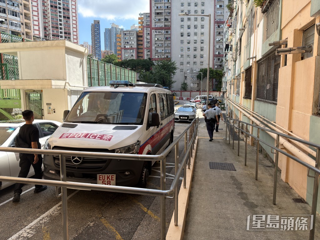 警員到場調查。