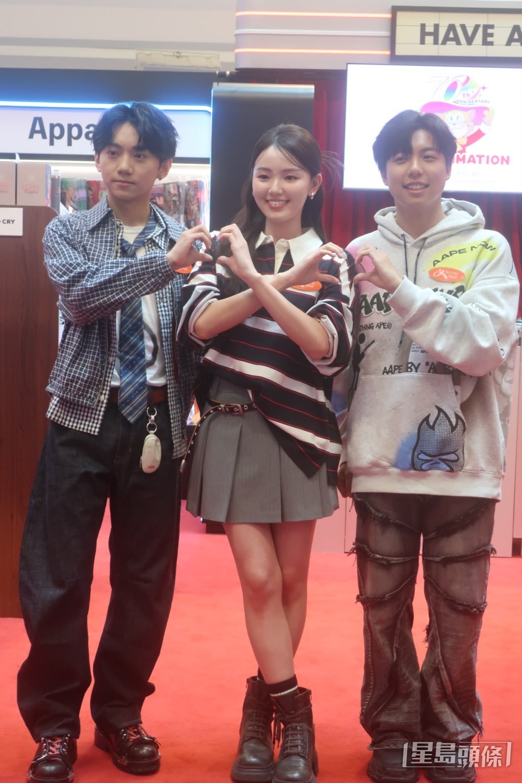 「星級細佬妹」蘇子軒、歐海琦、葉振延首亮相。