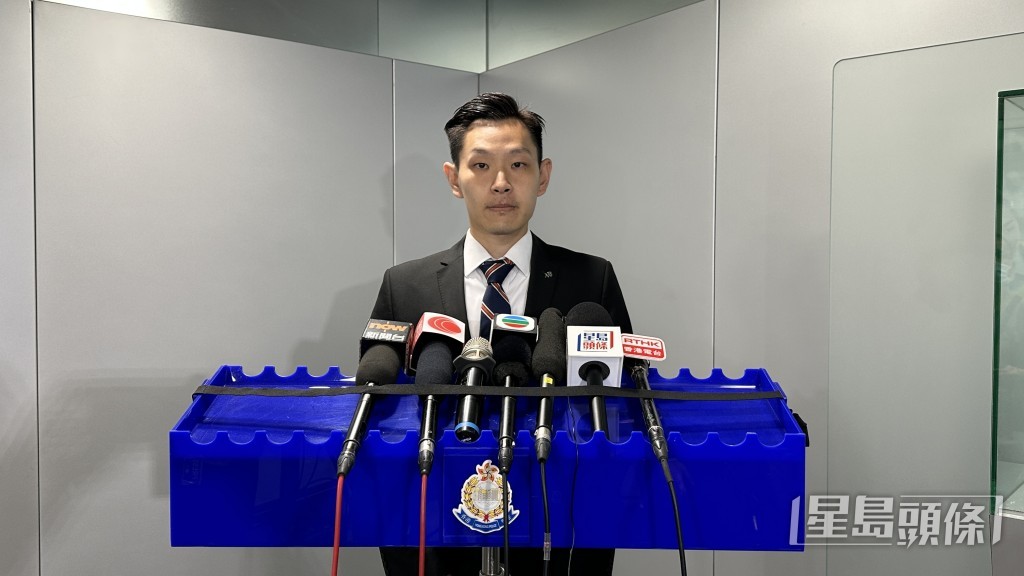 毒品调查科行动组高级督察唐为国讲述案情。刘汉权摄