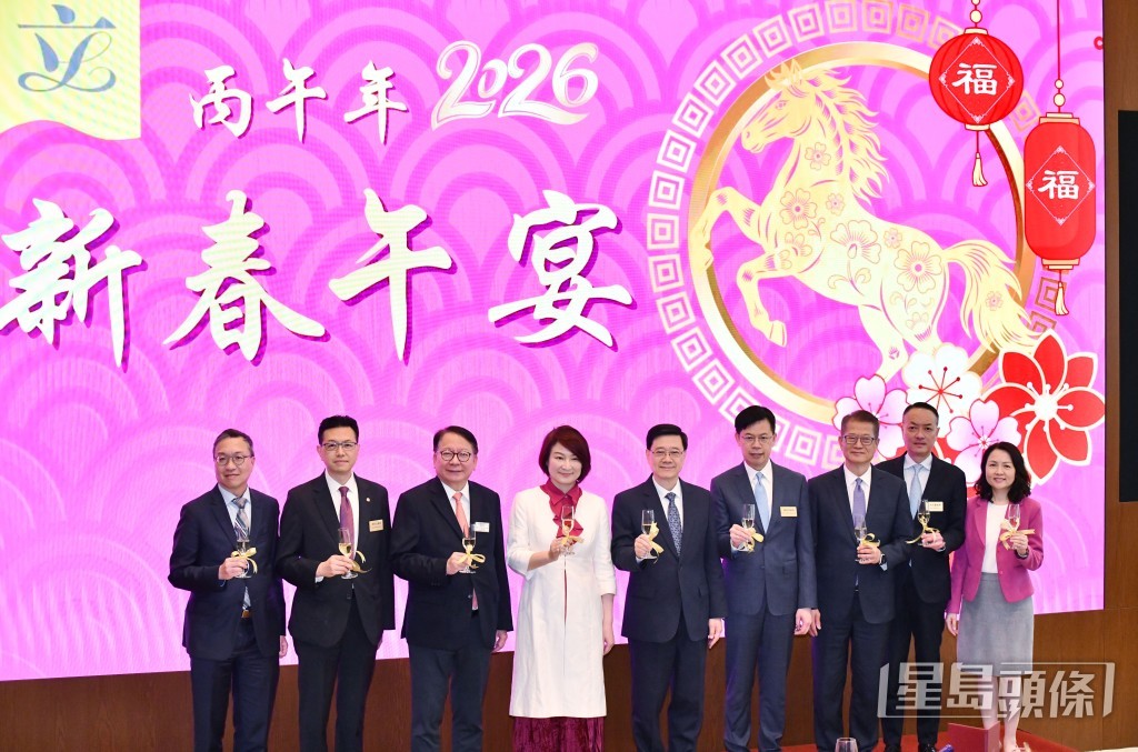 立法會今日（27日）在立法會宴會廳設新春午宴。