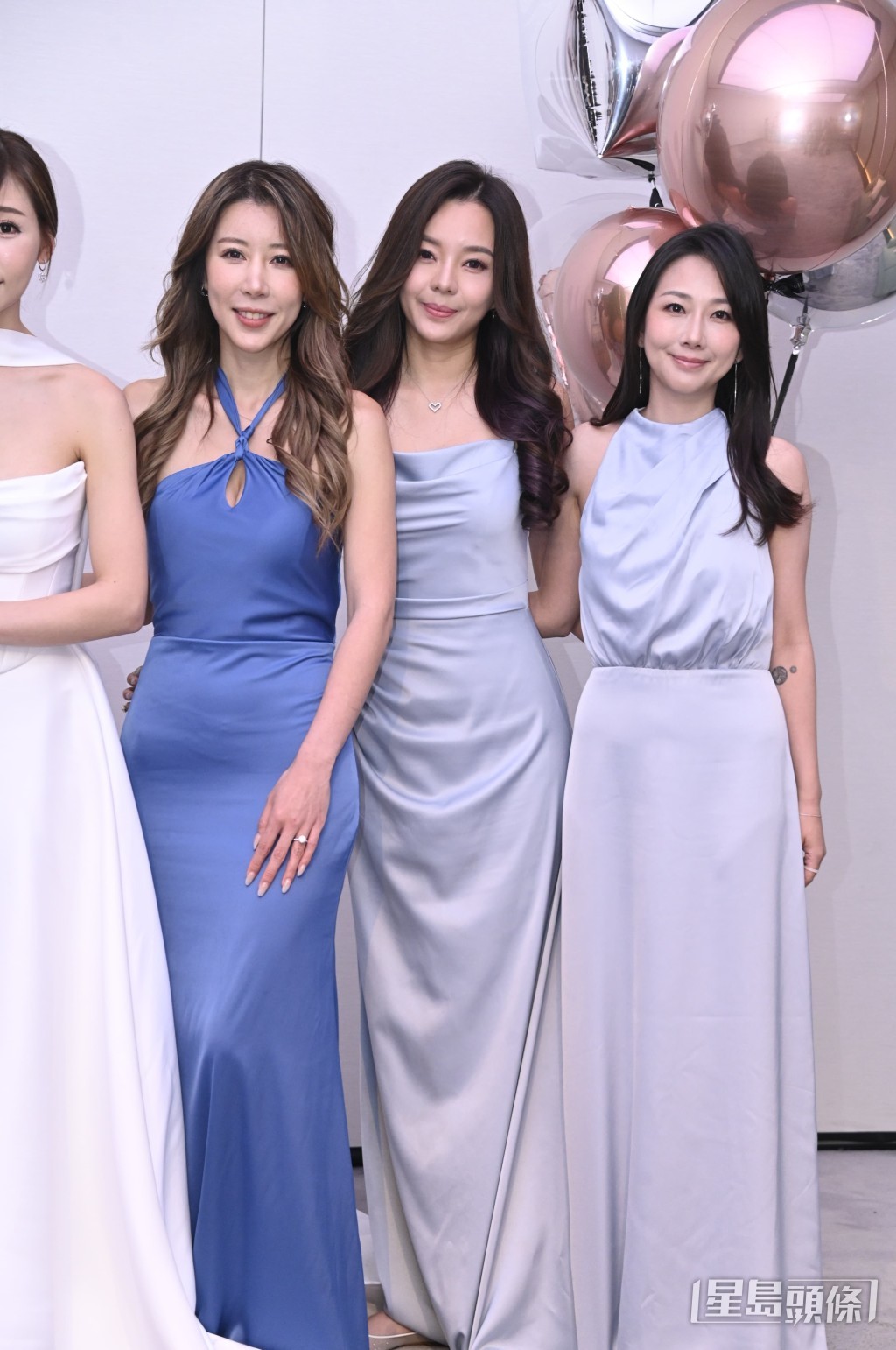 陳婉衡、余思霆為好友做姊妹。 陳婉衡、余思霆為好友做姊妹。