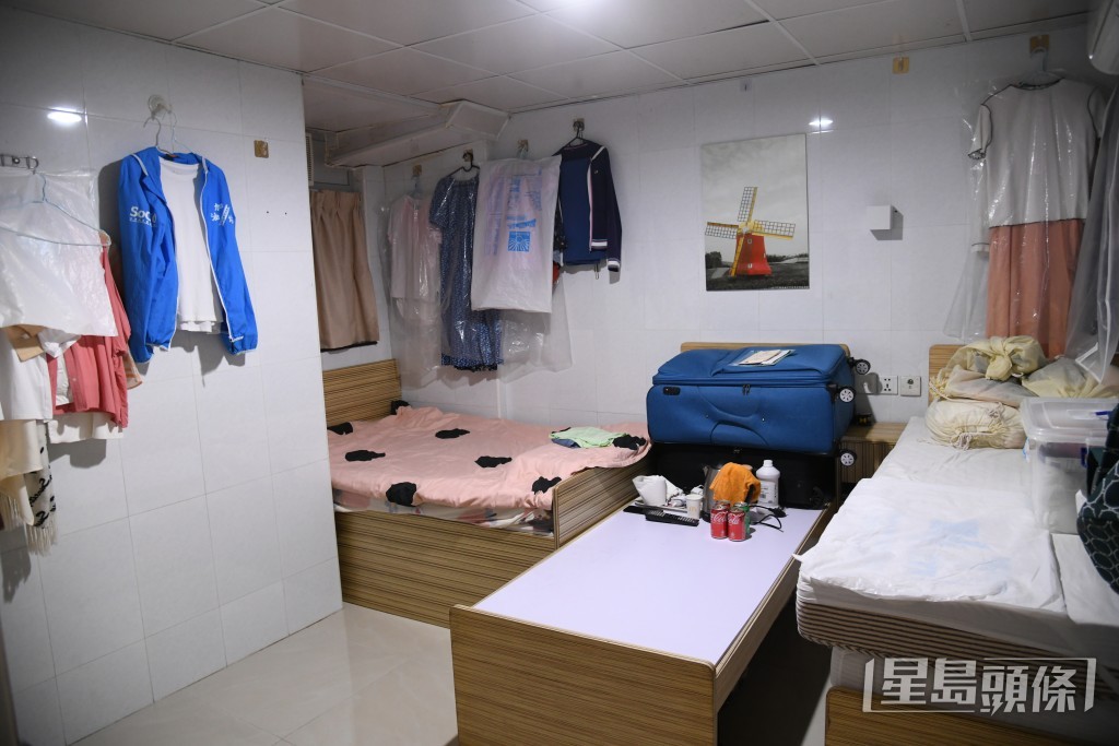 賓館改裝成過渡屋。何健勇攝 賓館改裝成過渡屋。何健勇攝