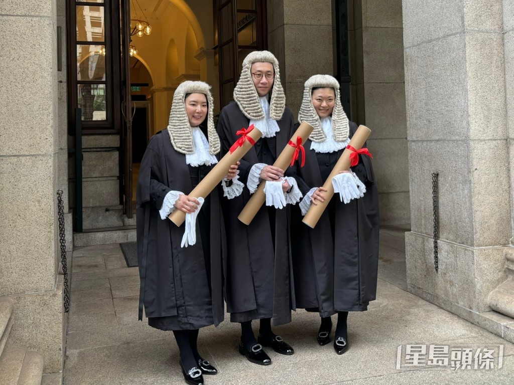 資深大律師劉恩沛、蔡一鳴和駱敏賢(左起)。陳子豪攝 資深大律師劉恩沛、蔡一鳴和駱敏賢(左起)。陳子豪攝