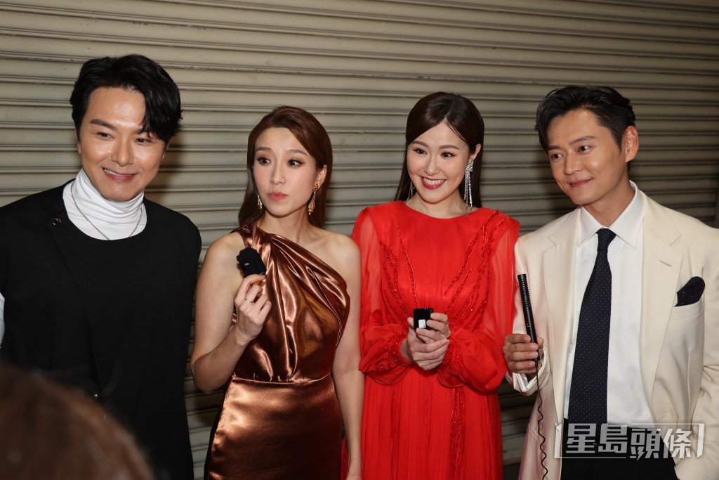蕭正楠、姚子羚、劉佩玥、張振朗一同受訪。 蕭正楠、姚子羚、劉佩玥、張振朗一同受訪。