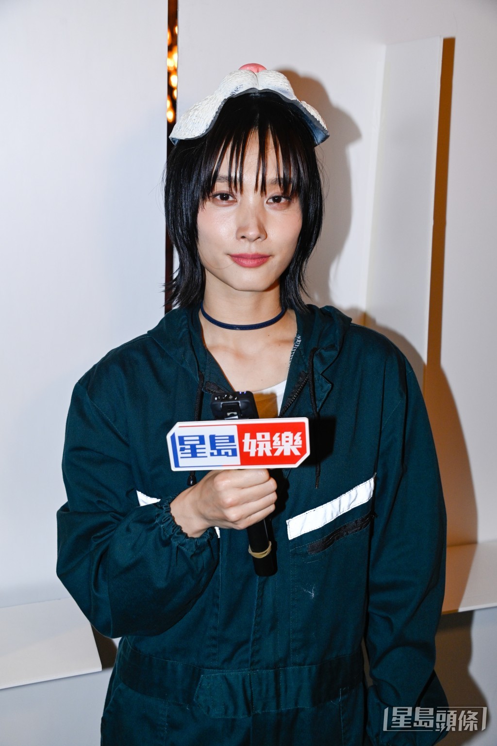 談善言表示:「着鞋着襪,我一定要着左腳先。」 談善言表示:「着鞋着襪,我一定要着左腳先。」