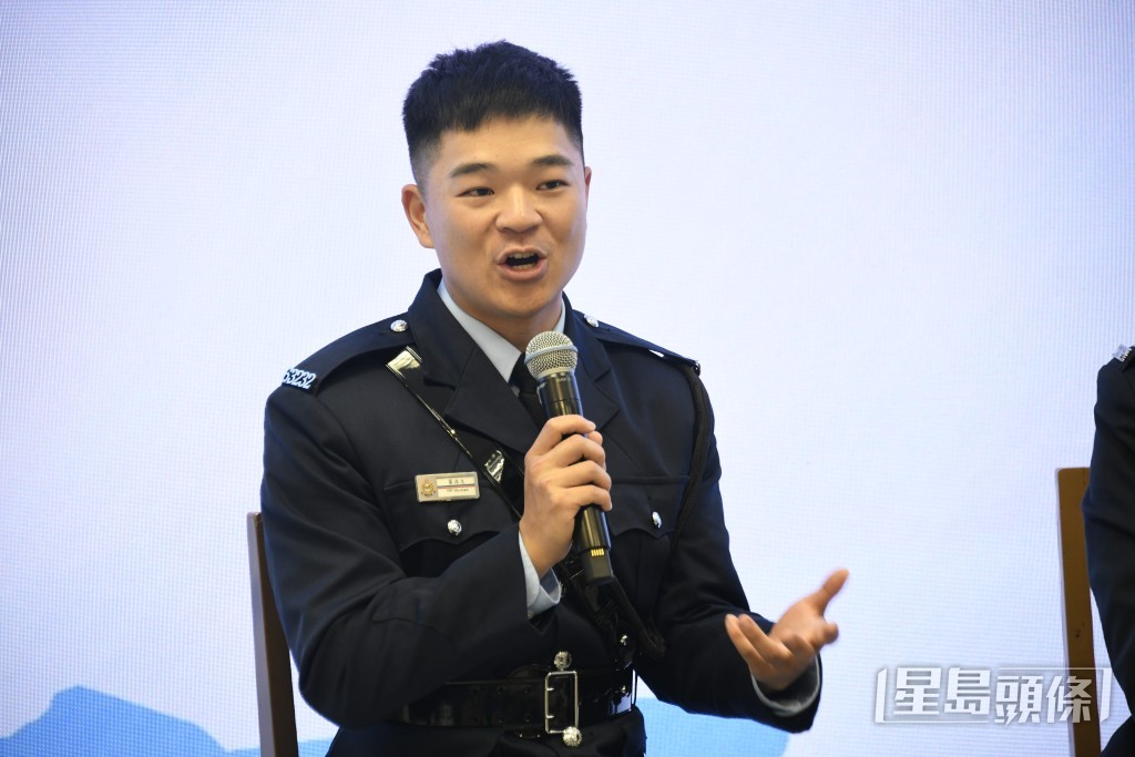 畢業學警葉浩文是中國香港木球代表隊成員，隊伍曾經登上木球世界排名第一。楊偉亨攝