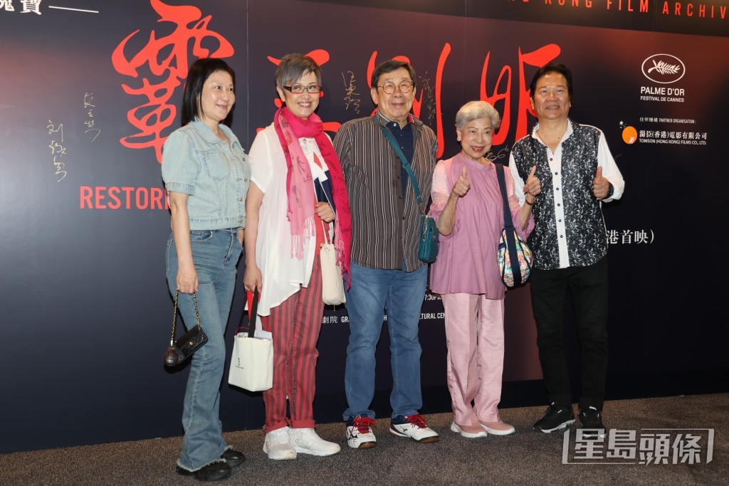 多位艺人今日在文化中心出席《霸王别姬》4K修复版首映礼。 多位艺人今日在文化中心出席《霸王别姬》4K修复版首映礼。