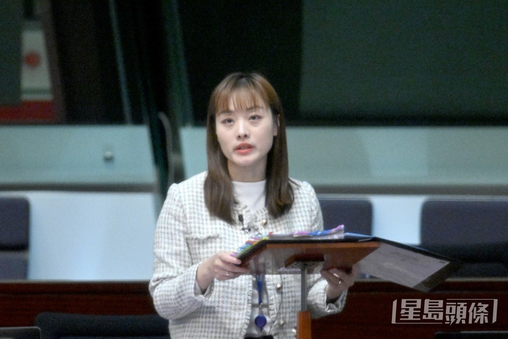 創新科技及工業局副局長張曼莉。 創新科技及工業局副局長張曼莉。