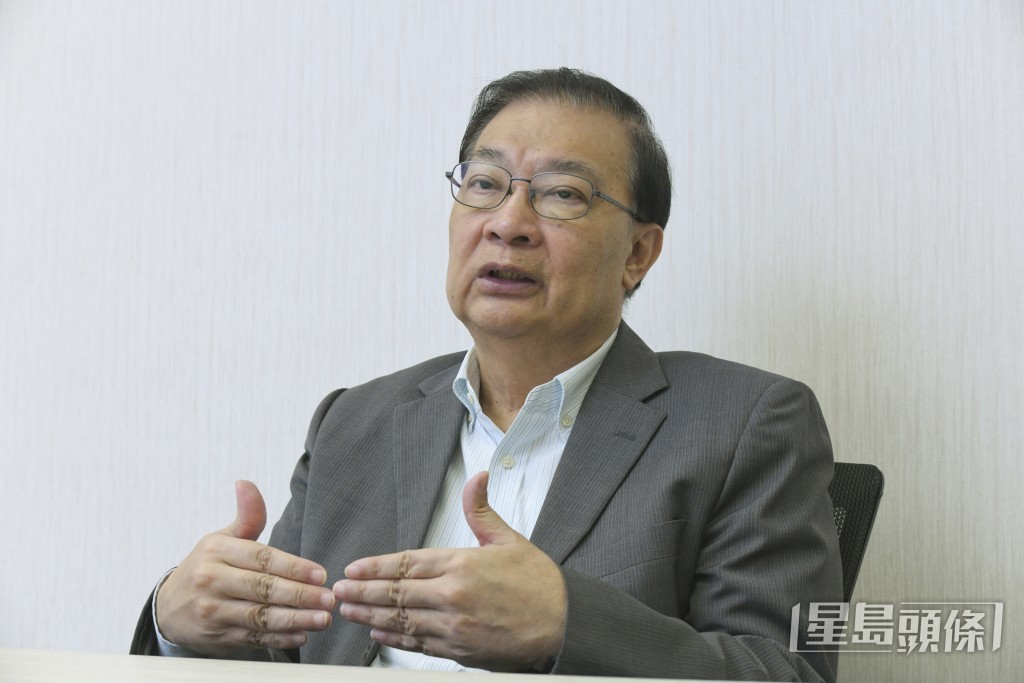 香港再出發大聯盟秘書長譚耀宗。資料圖片 香港再出發大聯盟秘書長譚耀宗。資料圖片