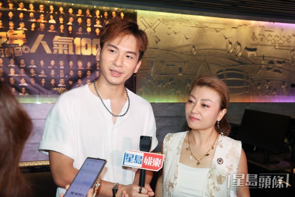 周吉佩和李佳話唔知《中年5》停辦。 周吉佩和李佳話唔知《中年5》停辦。