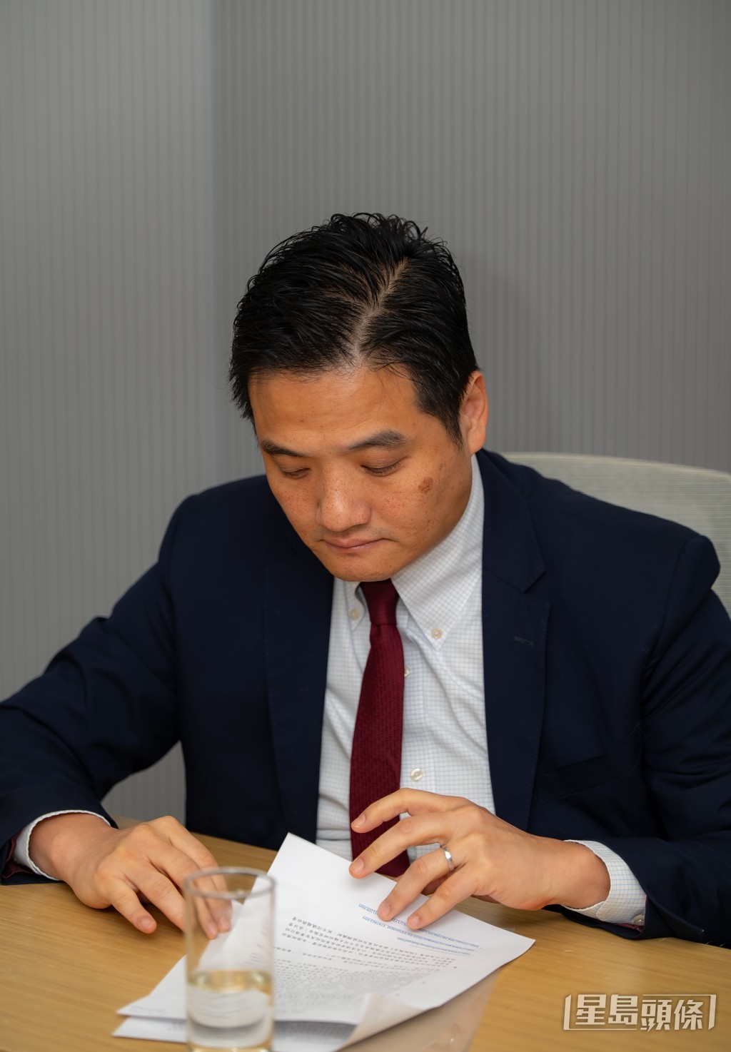 特首政策组组长黄元山。(钟健华摄) 特首政策组组长黄元山。(钟健华摄)
