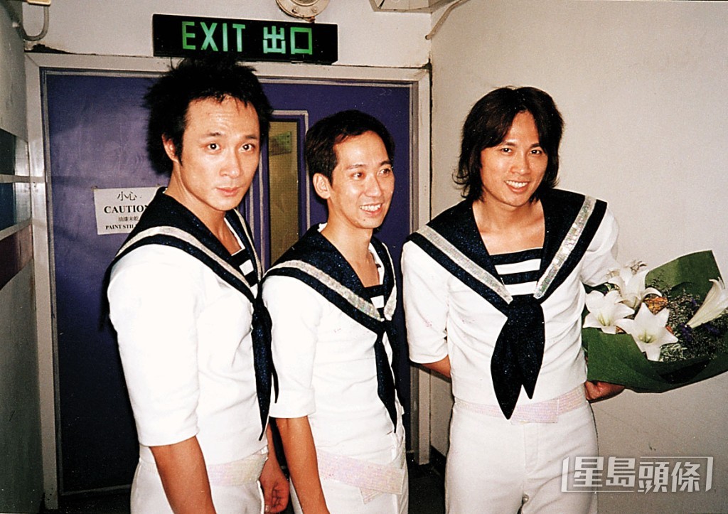 （左起）吳鎮宇、張達明、黃子華在1998年曾合作《鬚根Show》大收旺場，兩年後添食《鬚根Show 2》。