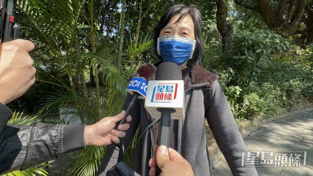 趙女士專程到九龍公園參觀。梁國峰攝