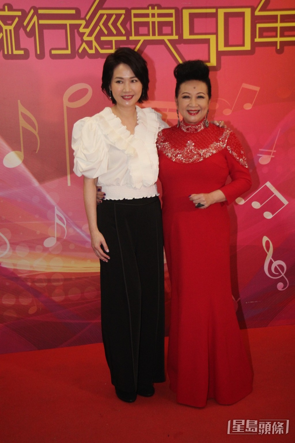 陳梅馨2021年曾現身節目《流行經典50年》錄影。