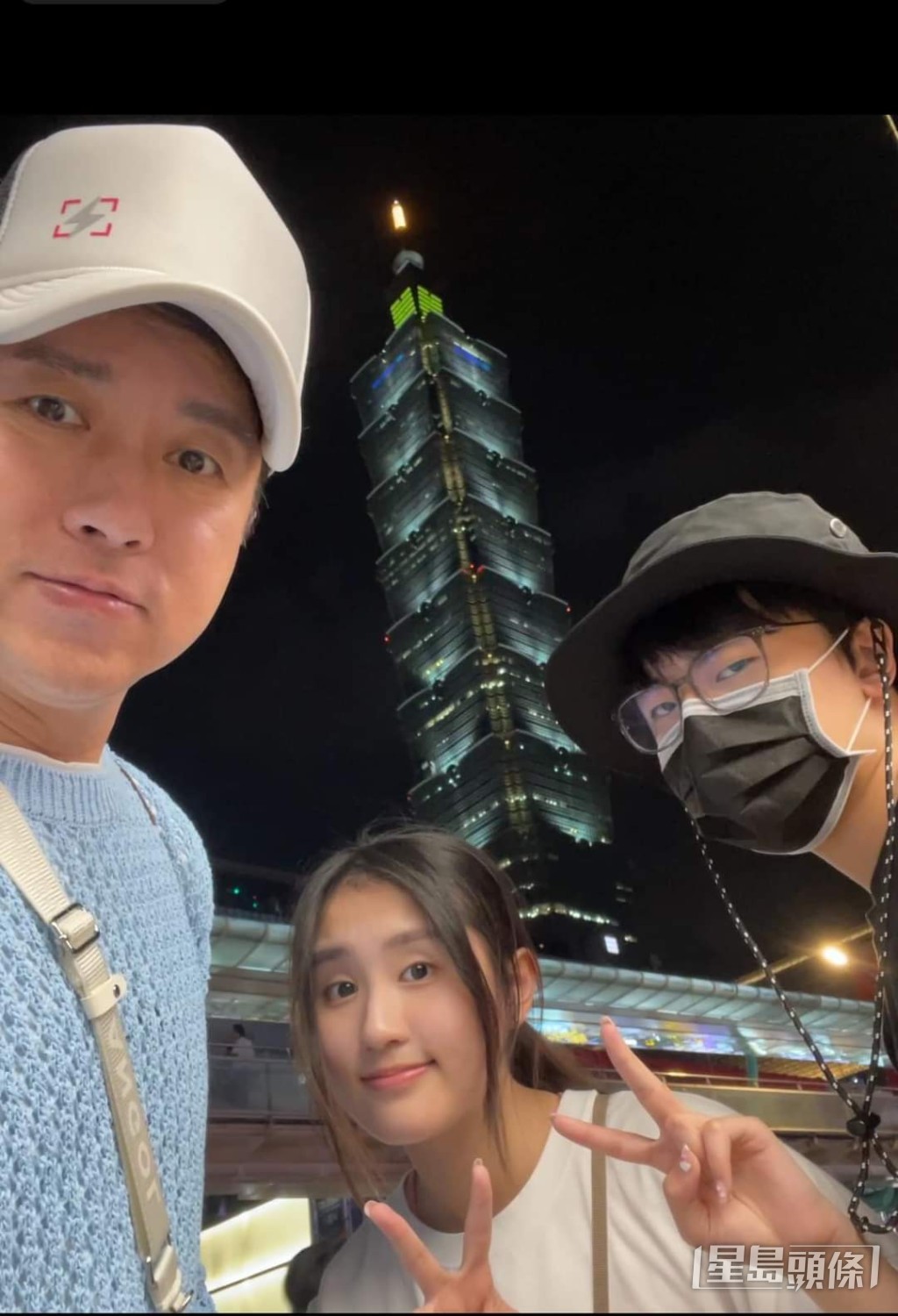 10年後只得3父子女再赴台灣。 10年後只得3父子女再赴台灣。