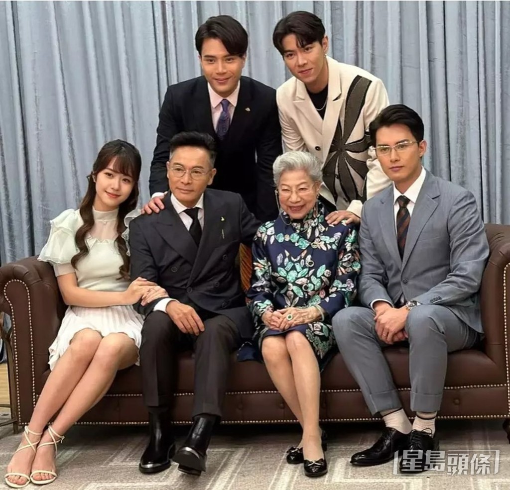 在《金式森林》中羅天宇演郭晉安兒子。