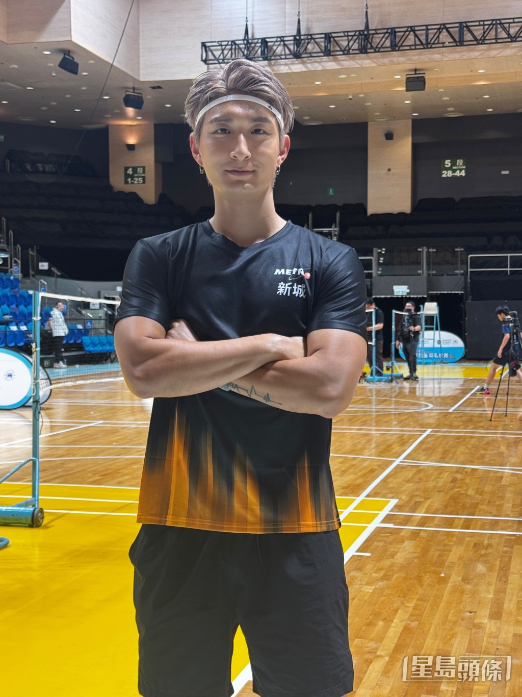 張馳豪為運動猛將。
