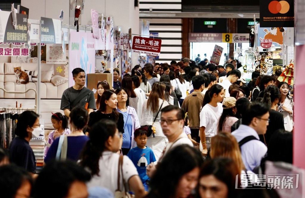 香港貓迷博覽會2025一連三日在會展舉行。 香港貓迷博覽會2025一連三日在會展舉行。