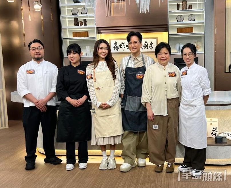 还有三位香港名厨李家铤、郑紫欣、谭咏仪。