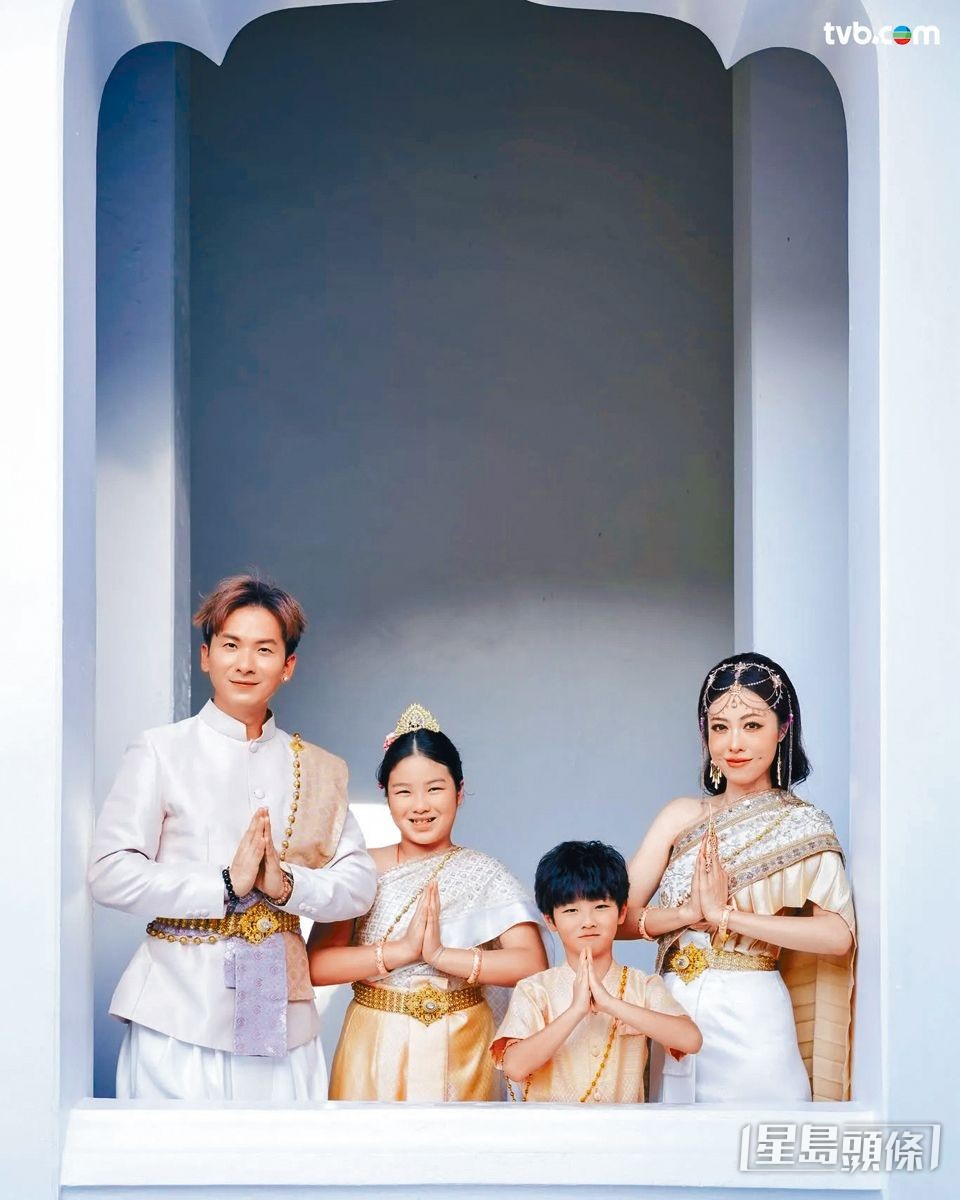 周吉佩好重視家庭。