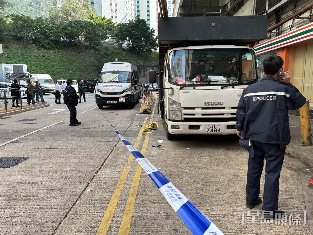 警員到場調查。