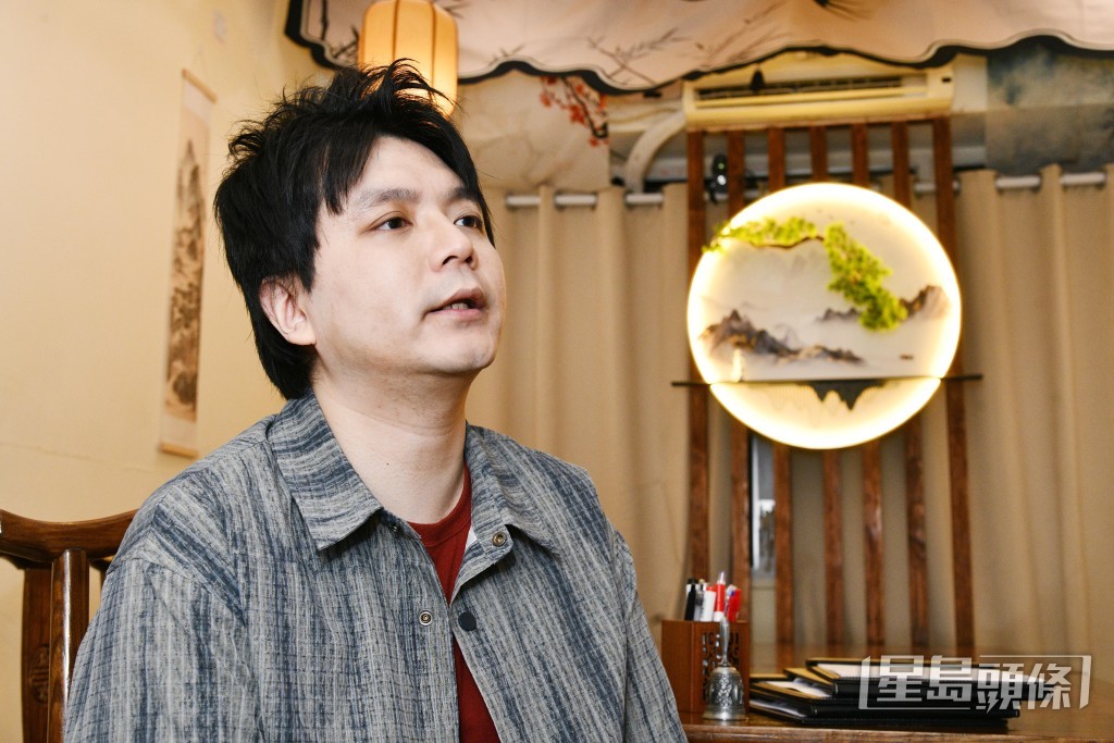 劇本殺店負責人阿博。 劇本殺店負責人阿博。