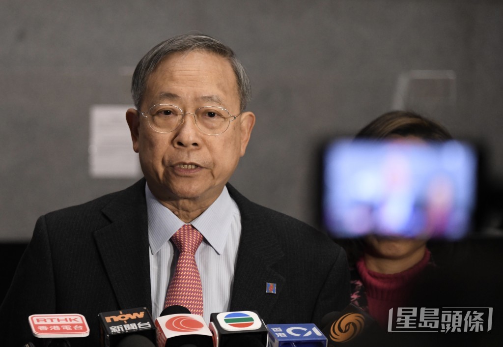 曾任保安局長的新民黨黎棟國指,55億元並非小數目。資料圖片 曾任保安局長的新民黨黎棟國指,55億元並非小數目。資料圖片