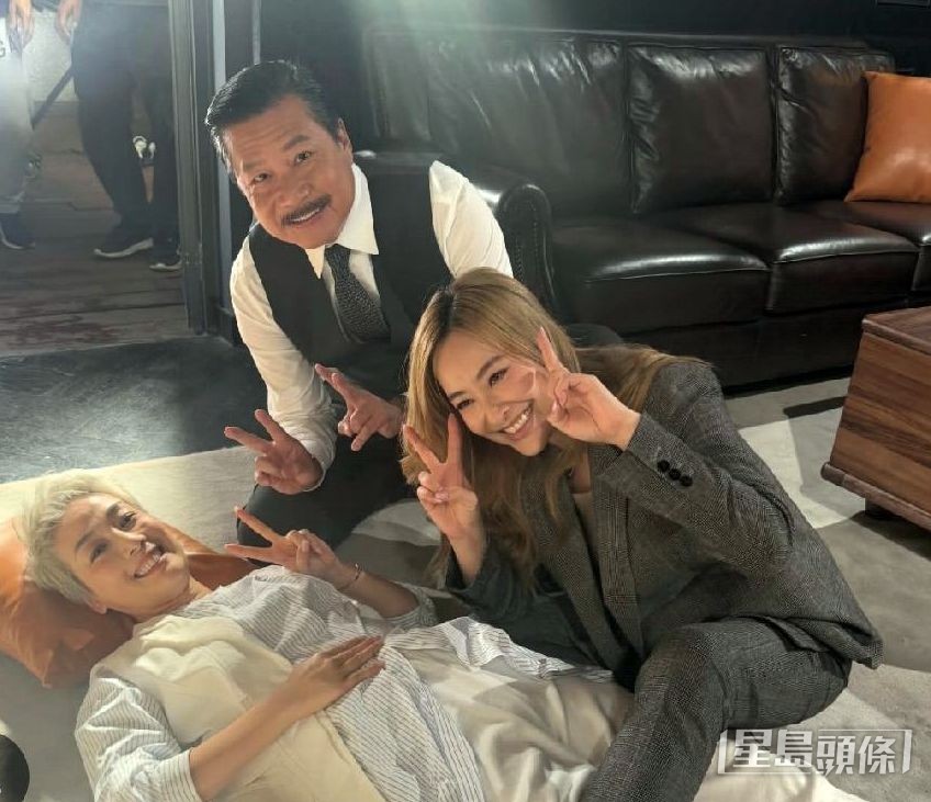 美儀最近和陳瀅拍完新劇。