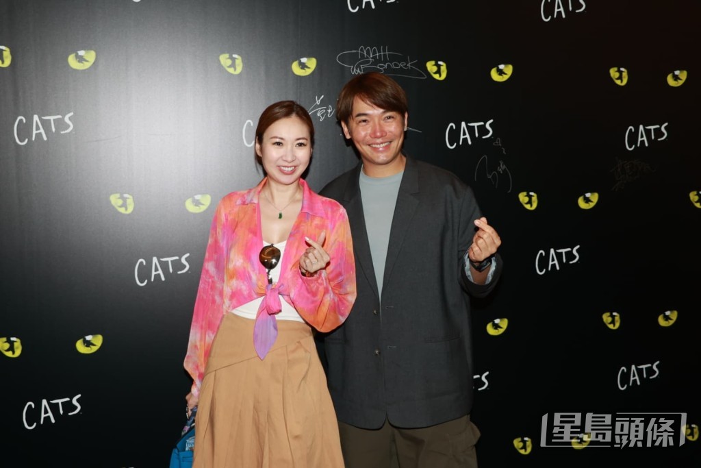 莊思敏和莊思明今晚出席《Cats》首映。 莊思敏和莊思明今晚出席《Cats》首映。