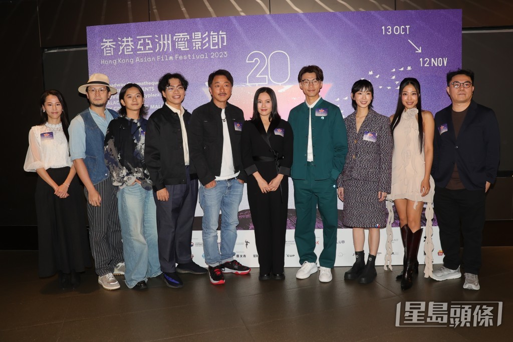 李麗珍、Collar成員李芯駖、陳湛文及李靖筠等今晚（6日）出席「第20屆香港亞洲電影節」《望月》首映禮。