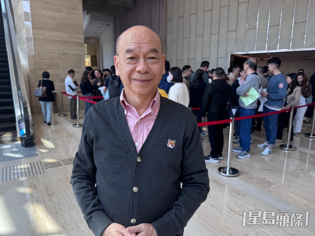 陳永傑表示，項目鄰近佐敦港鐵站，預料收租回報可達四厘，吸引一眾投資者進駐。