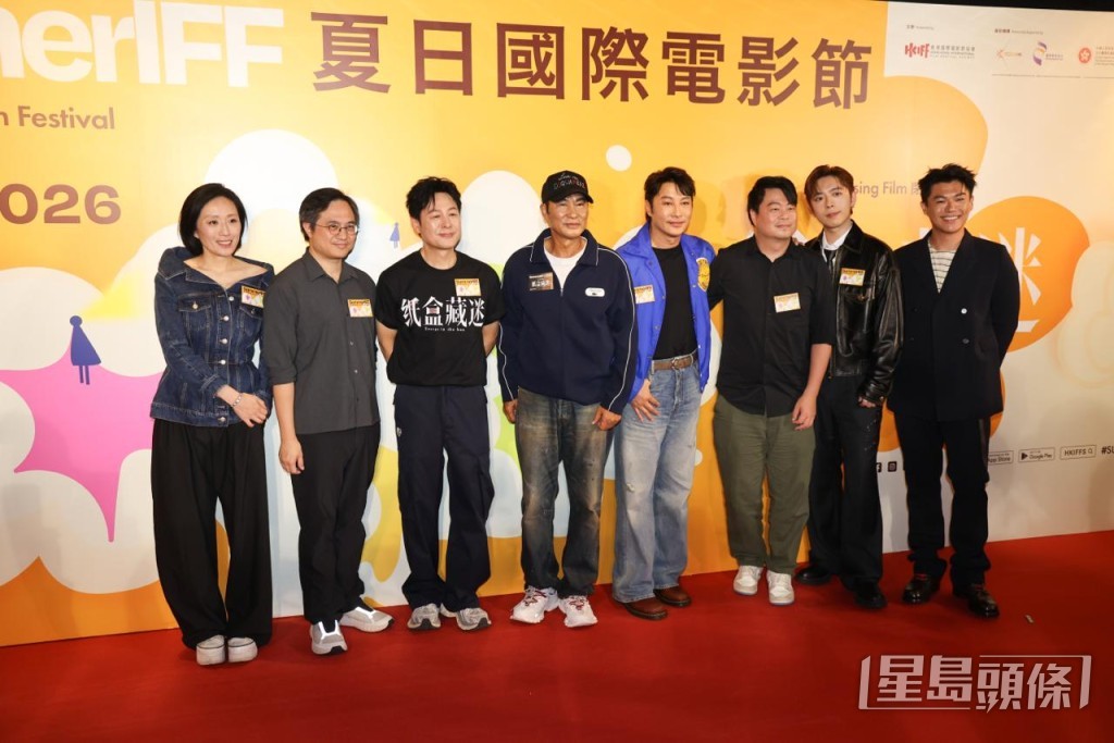 《紙盒藏迷》昨晚舉行首映禮獲任達華、佘詩曼撐場。