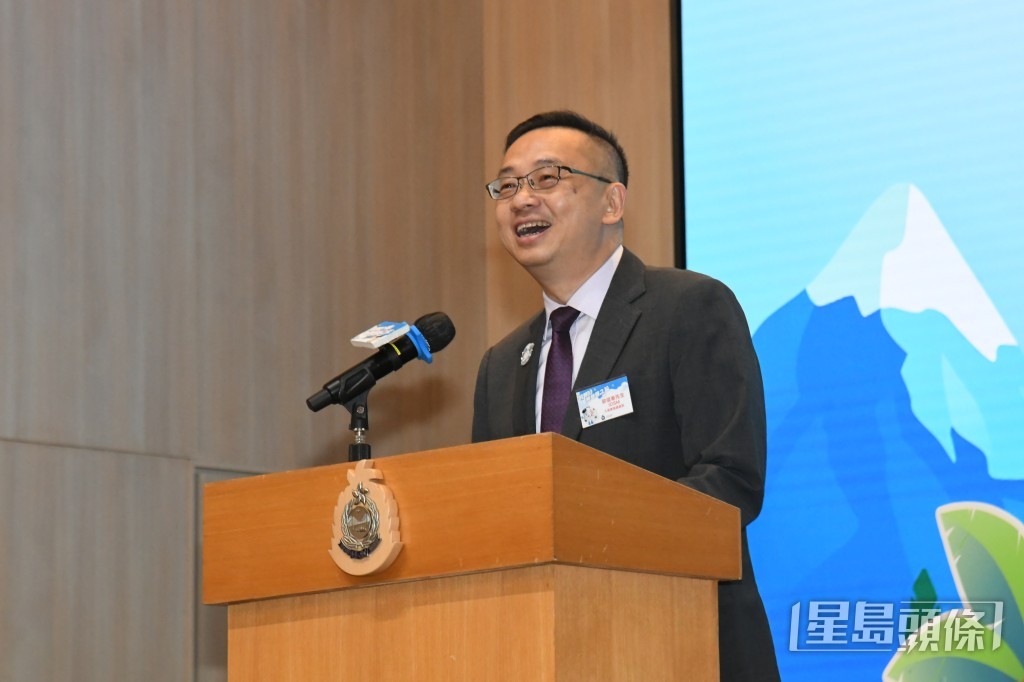 郭俊峯強調,港人一旦在海外遇到困難,國家的領事保護在背後提供最強大的支援。何健勇攝 郭俊峯強調,港人一旦在海外遇到困難,國家的領事保護在背後提供最強大的支援。何健勇攝