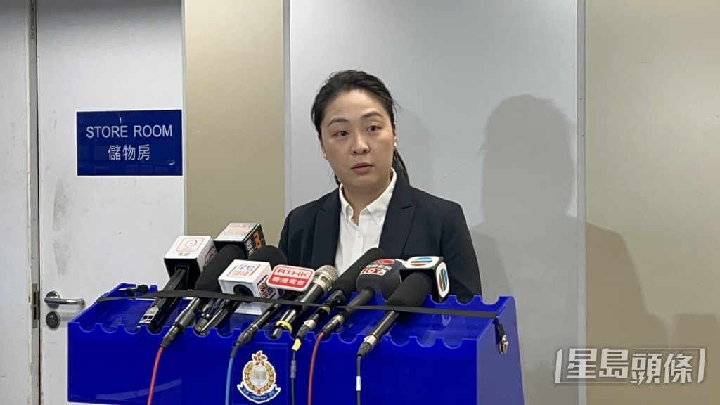 屯門警區刑事總督察莊婉娜。