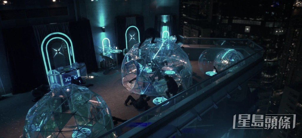 《誤判》搭建的Night Club是毒販的大本營，隱密度高。